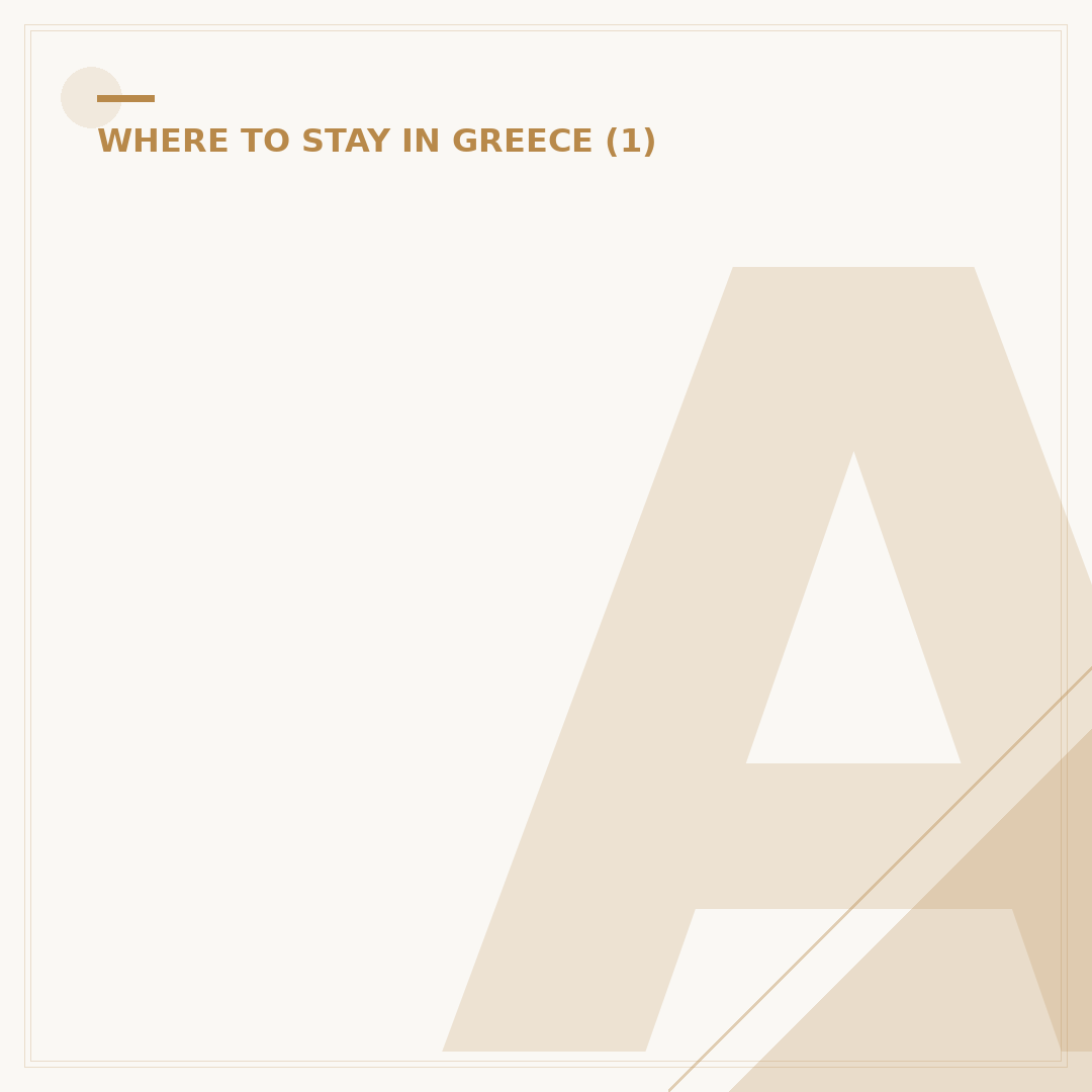 Andros Where to Stay: Finding Your Ideal Greek Island Base