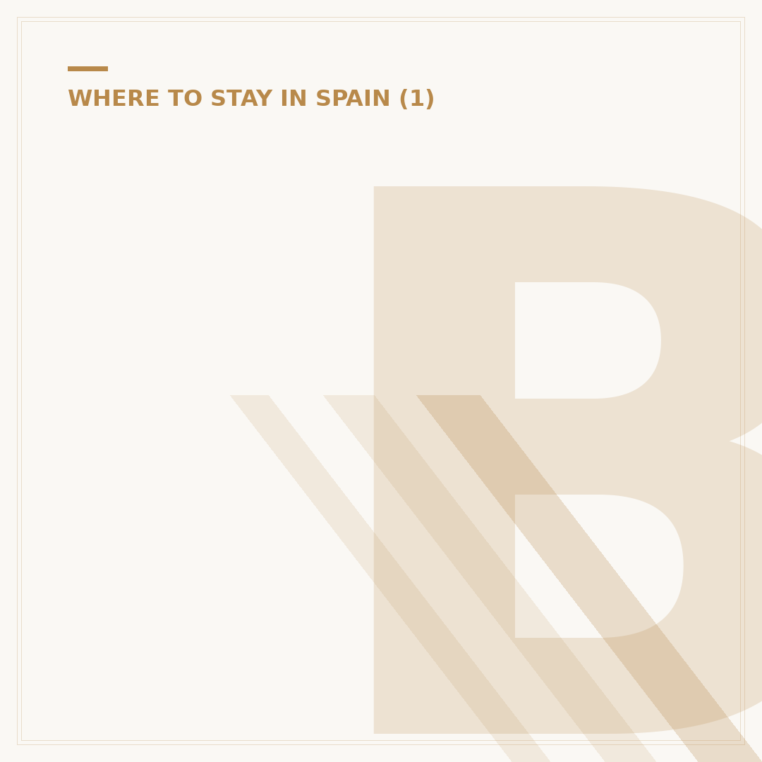 Barcelona: Where to Stay (Lonely Planet Style)