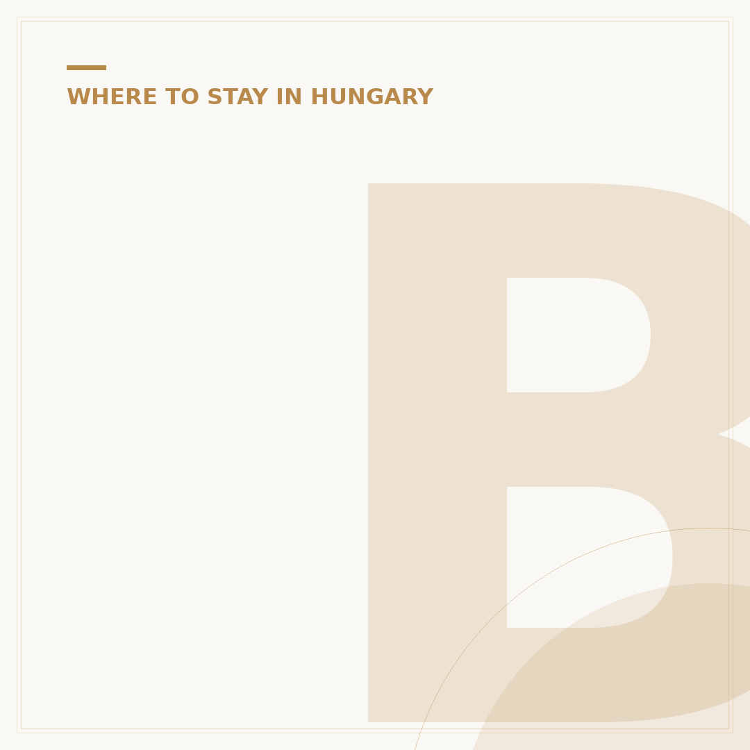 Budapest: Where to Stay in Buda or Pest