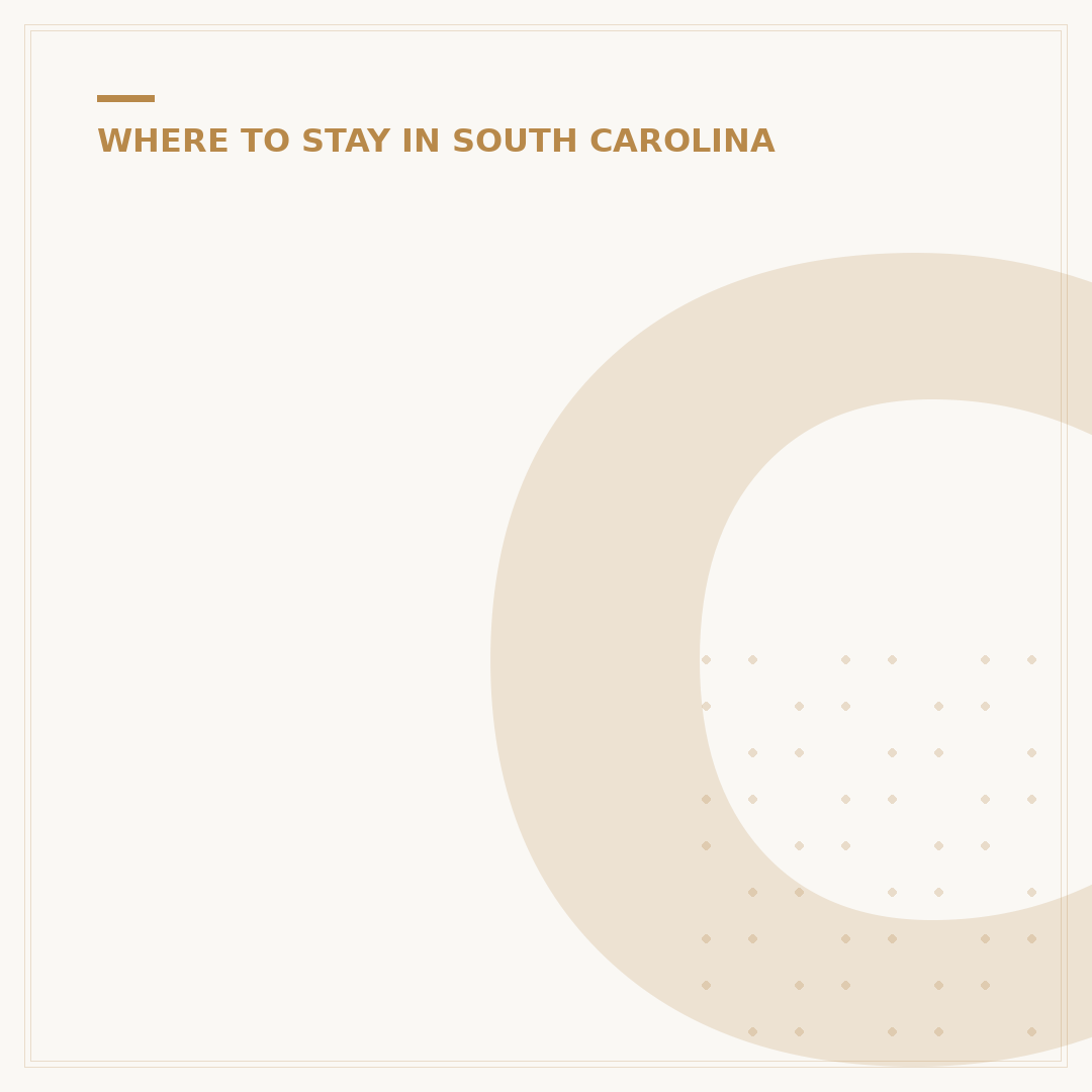 Charleston SC Bachelorette Party Stays: Find Your Spot