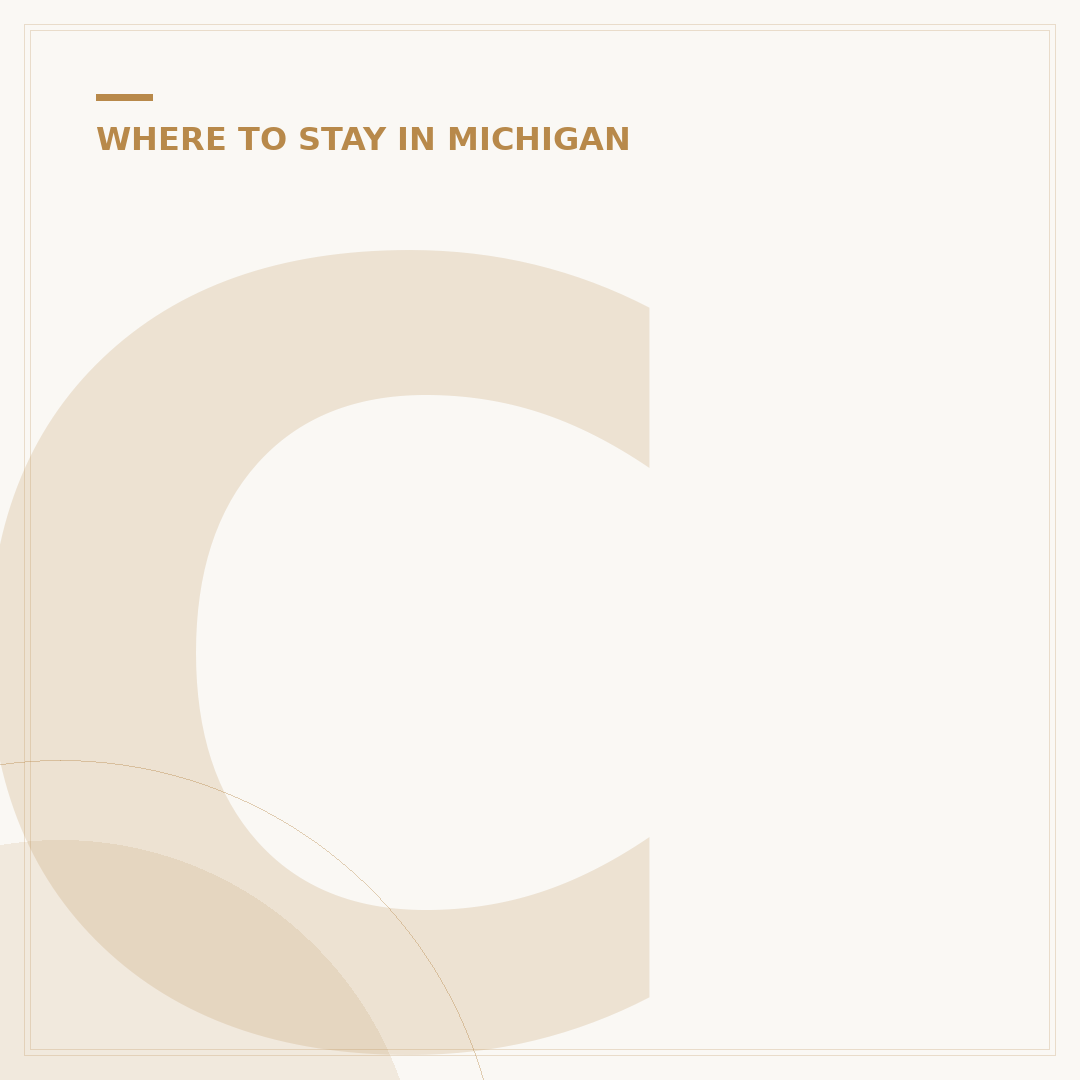 Charlevoix Where to Stay: Lodging for Every Visit
