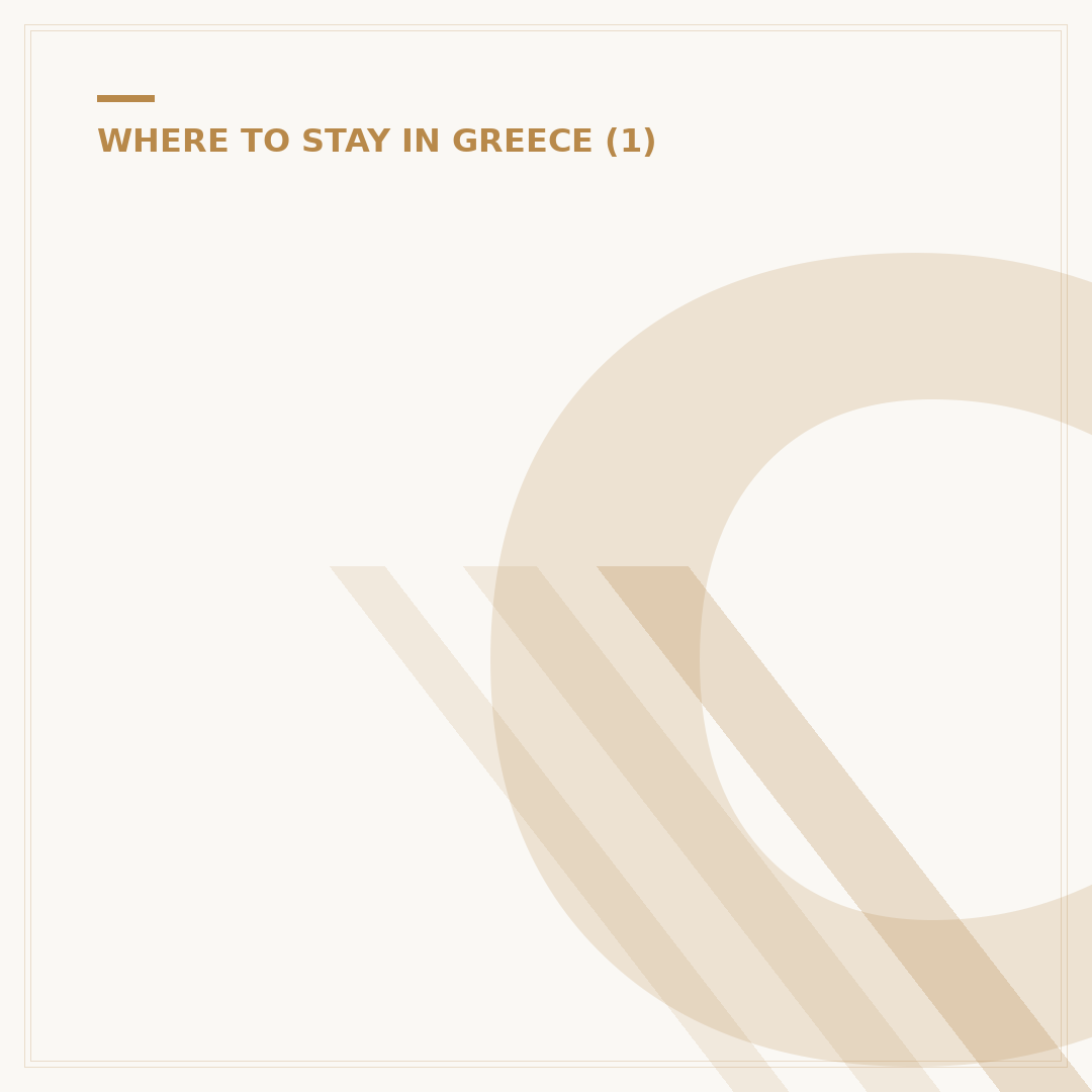 Corfu Greece: Where to Stay for Your Ideal Holiday