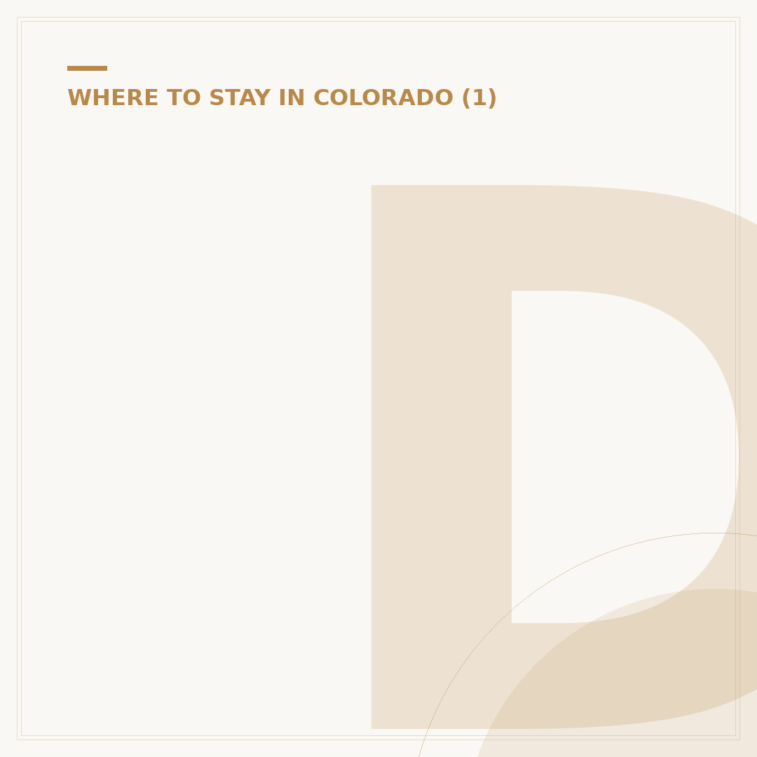Denver Ski Trip: Where to Stay and Ski