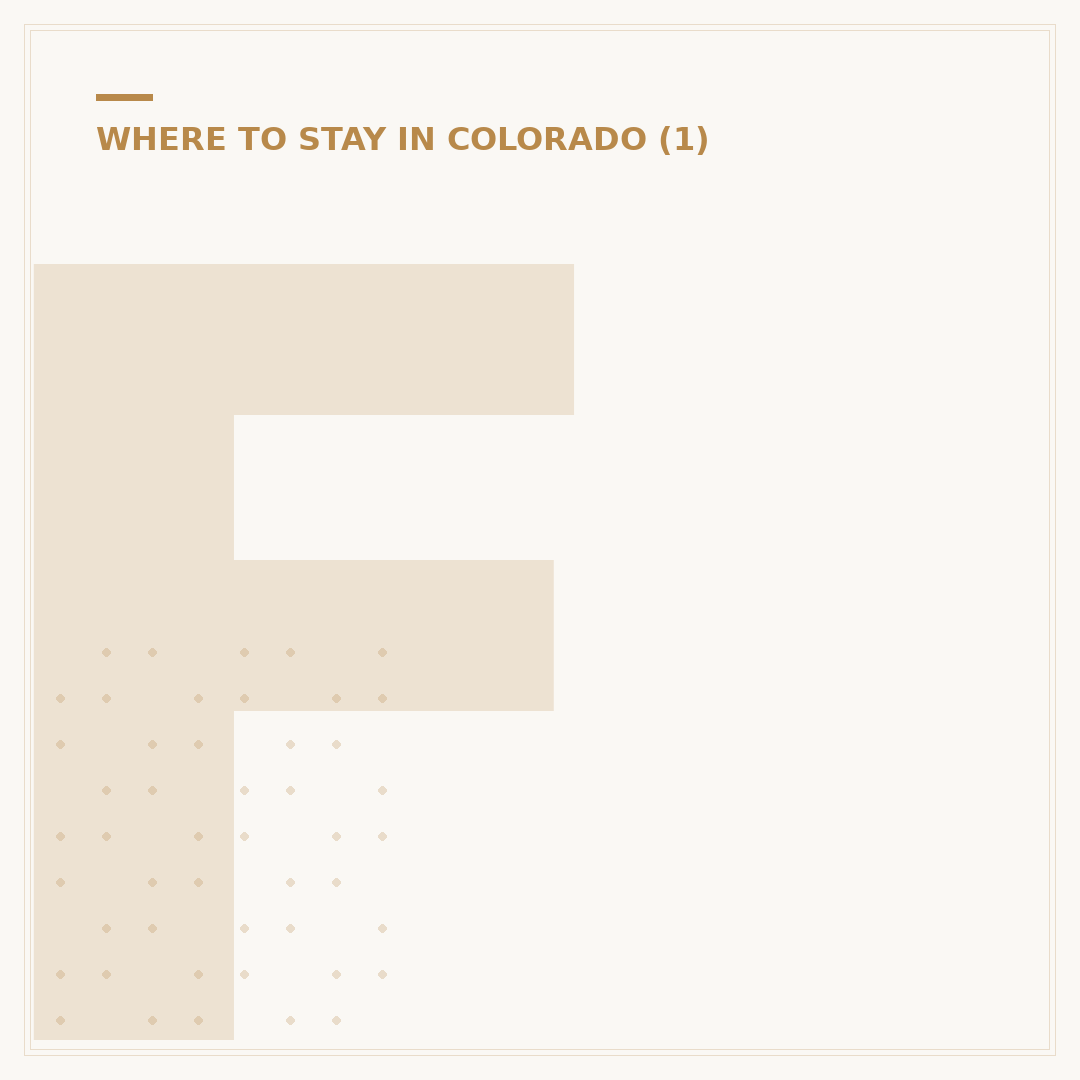 First Time in Denver: Where to Stay for a Great Visit