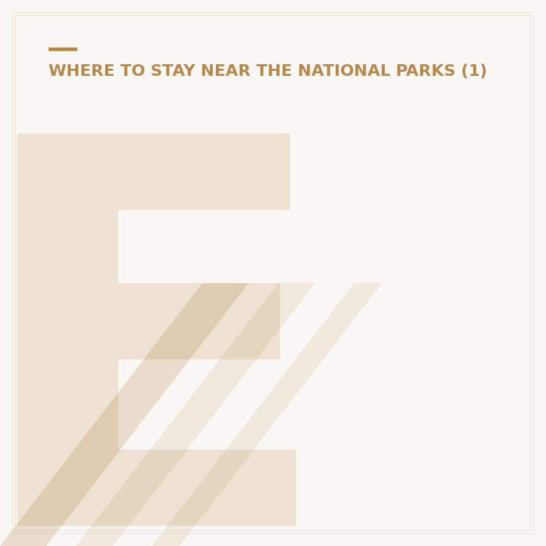 Everglades National Park Where to Stay Options