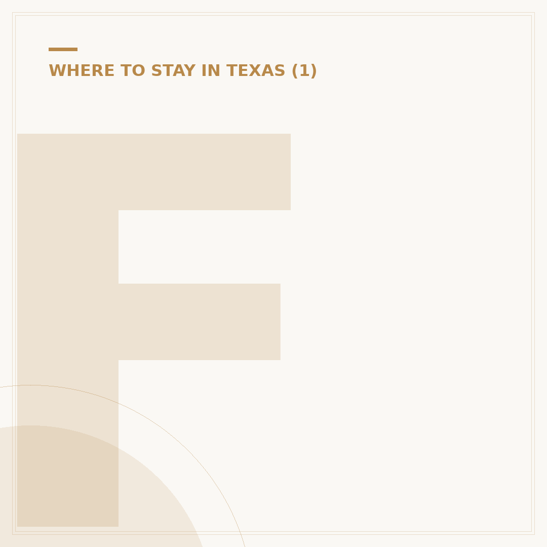 Fredericksburg Texas Where to Stay: Lodging Options