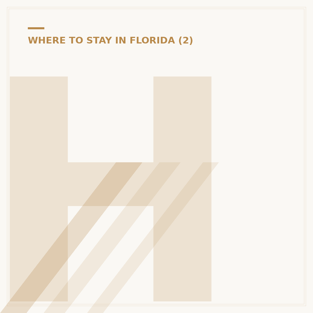 Hollywood Florida Lifestyle Resorts: Where to Stay