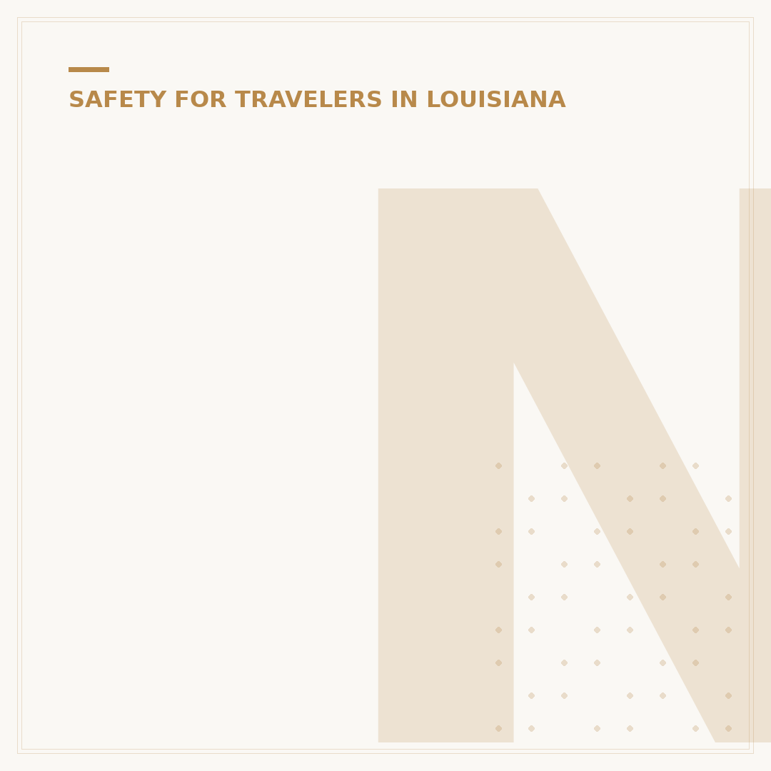 New Orleans Safety for Women: What to Know