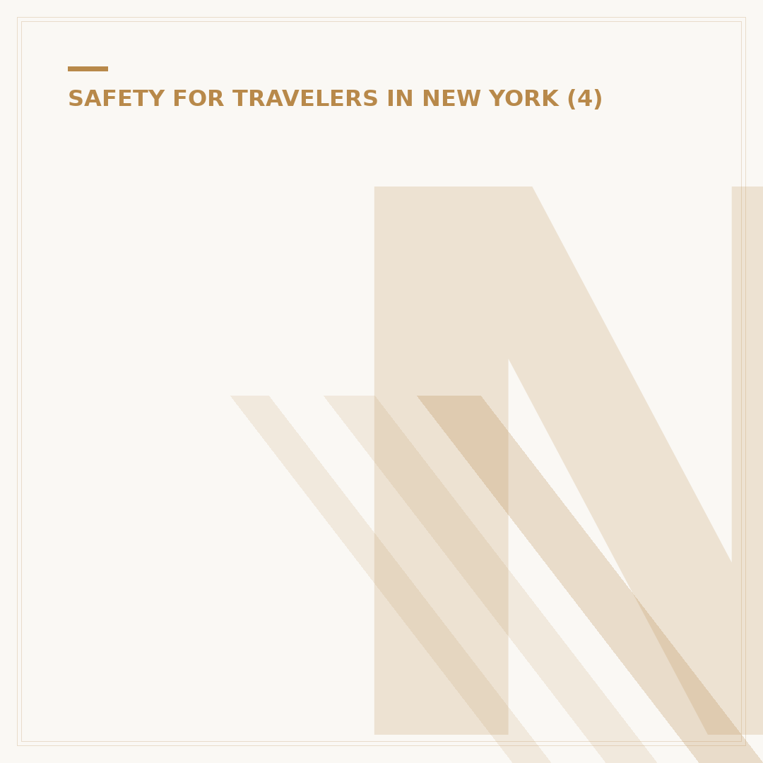 New York City Safety: What You Need to Know