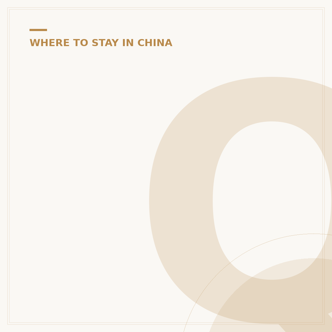 Qingdao Where to Stay: Your Accommodation Options
