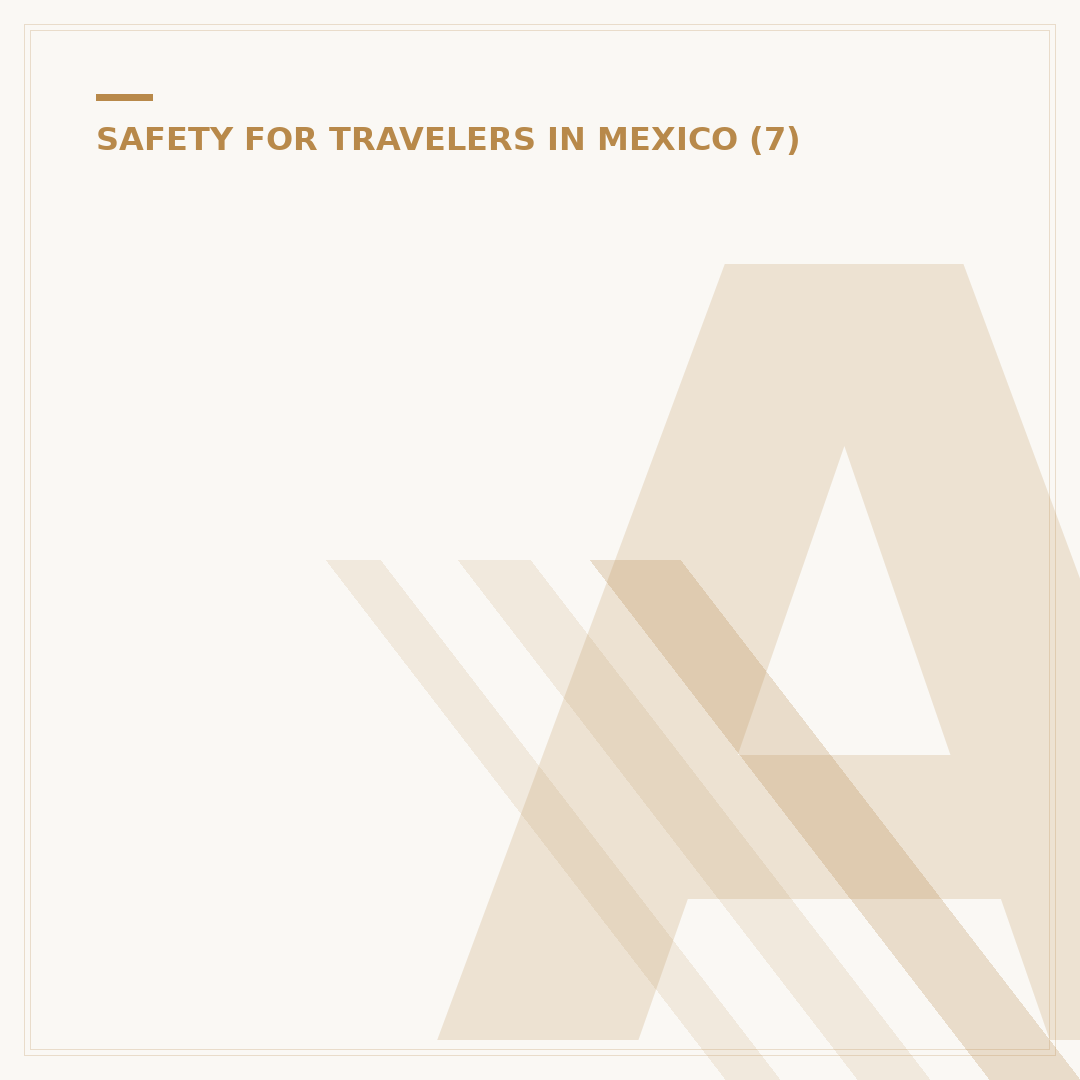 Are There Actual Safe Parts of Mexico?