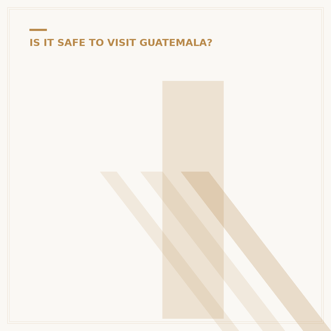 Is it Safe to Travel to Tikal, Guatemala?