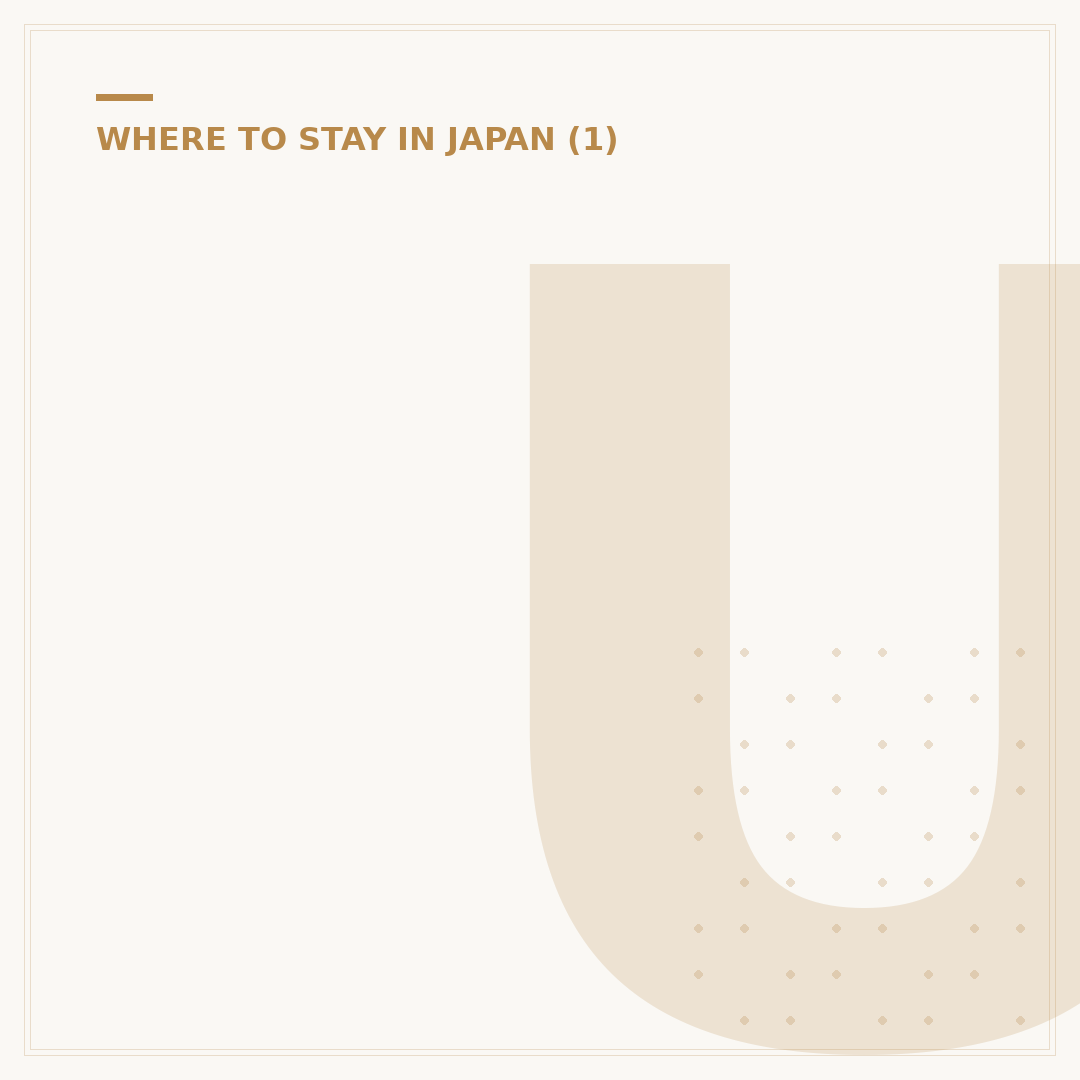Ueno Where to Stay: Accommodation Options in Tokyo