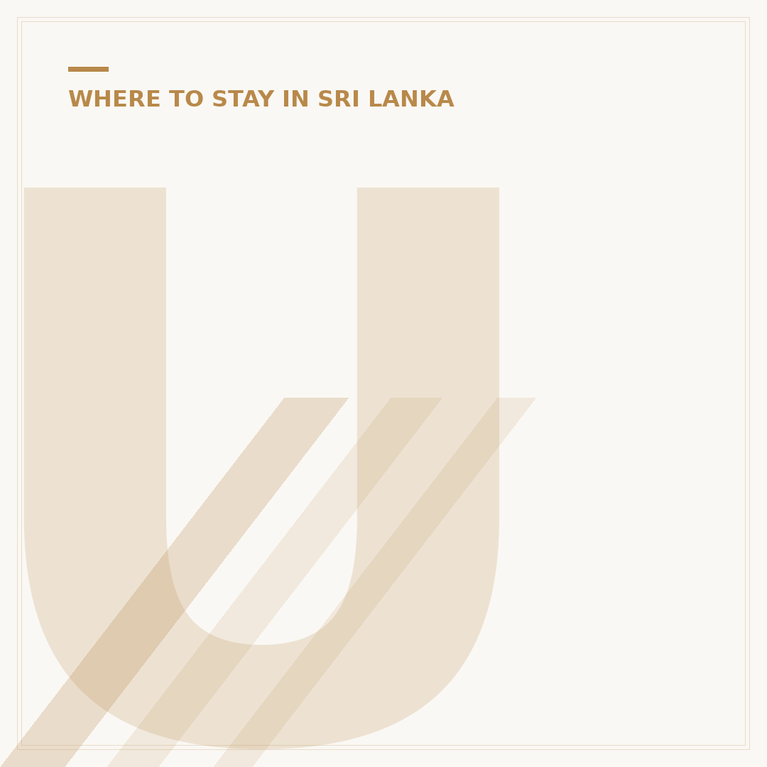 Unawatuna Where to Stay: Beachfront Bliss & Beyond