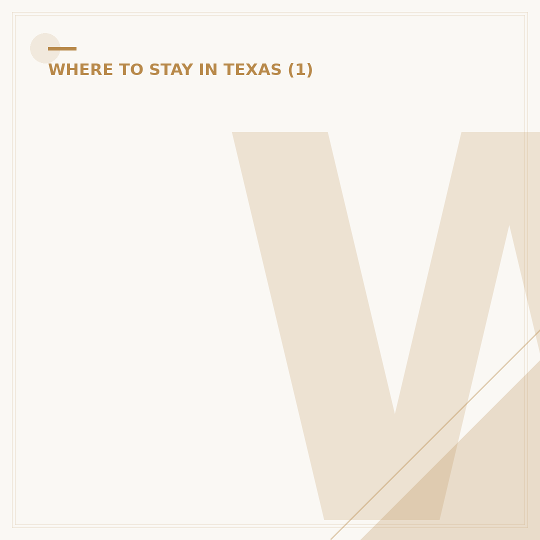 Where to Stay in Amarillo, Texas