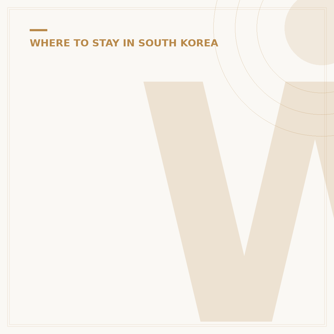 Where to Stay in Busan, Korea