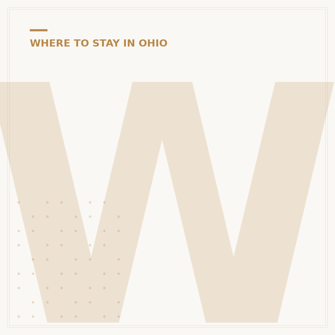 Where to Stay in Lake Erie, Ohio?