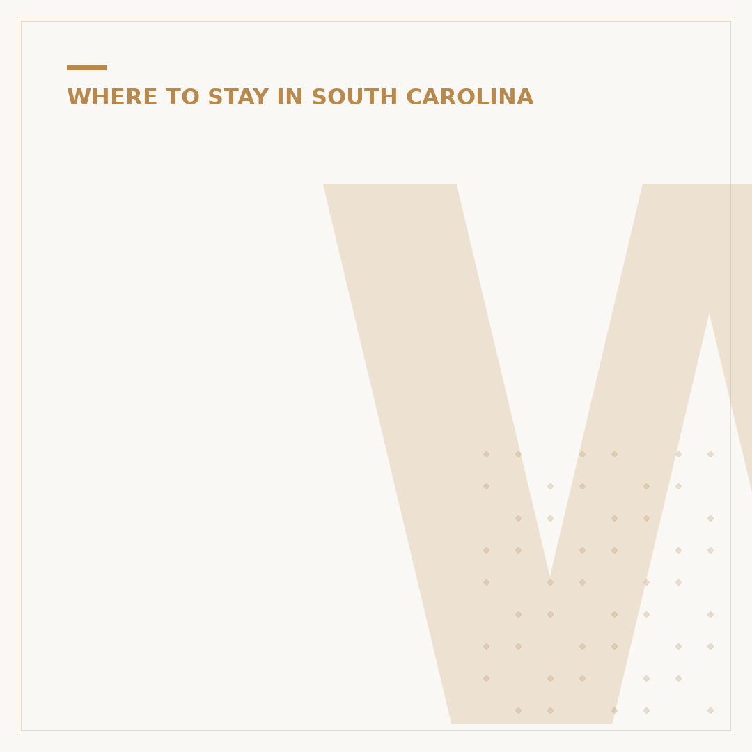 Where to Stay in Myrtle Beach