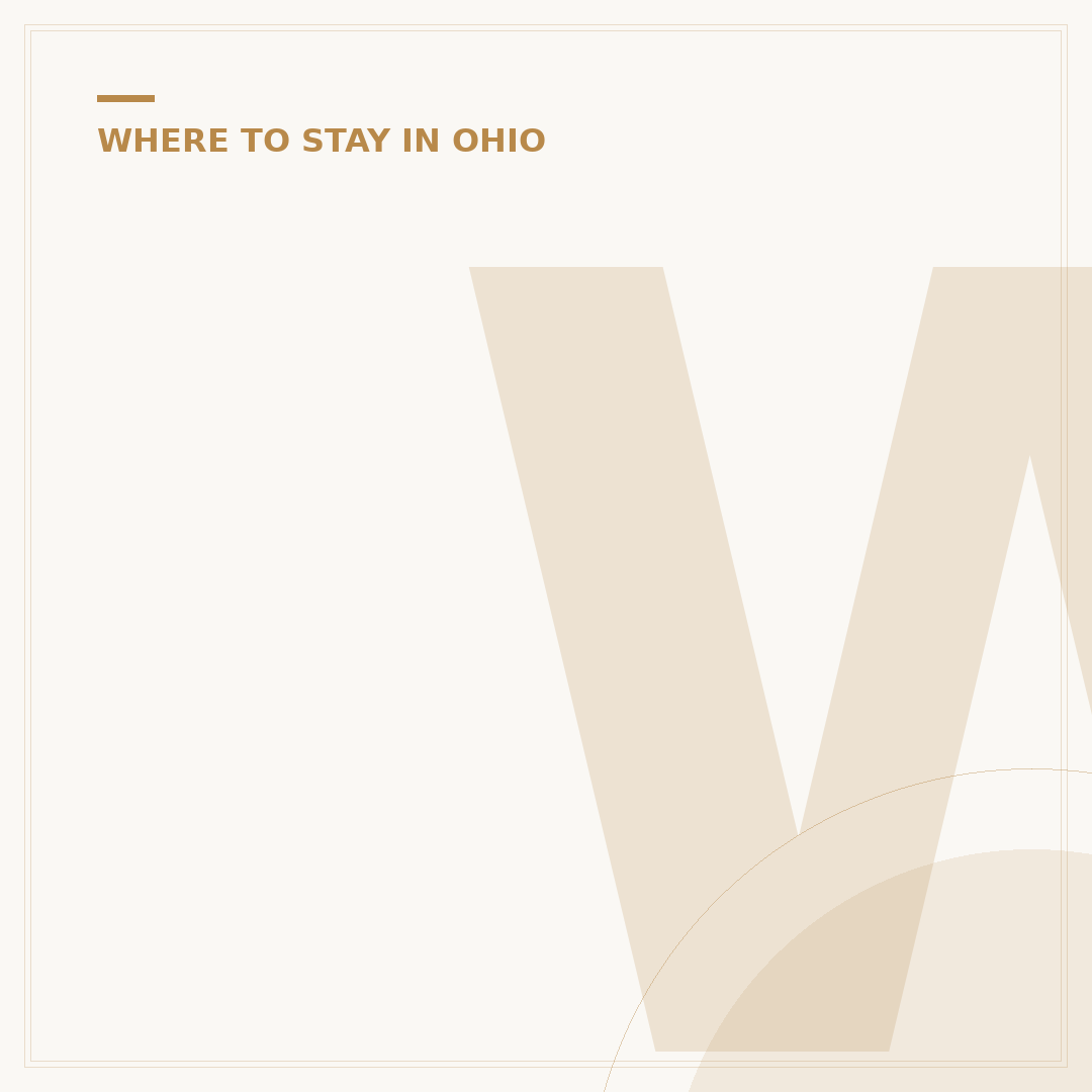 Where to Stay in Ohio Amish Country Lodging