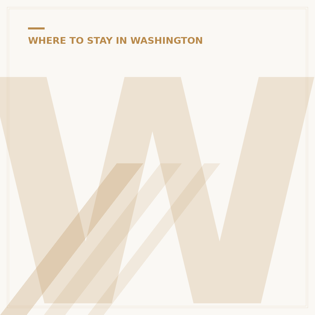 Where to Stay in Downtown Seattle