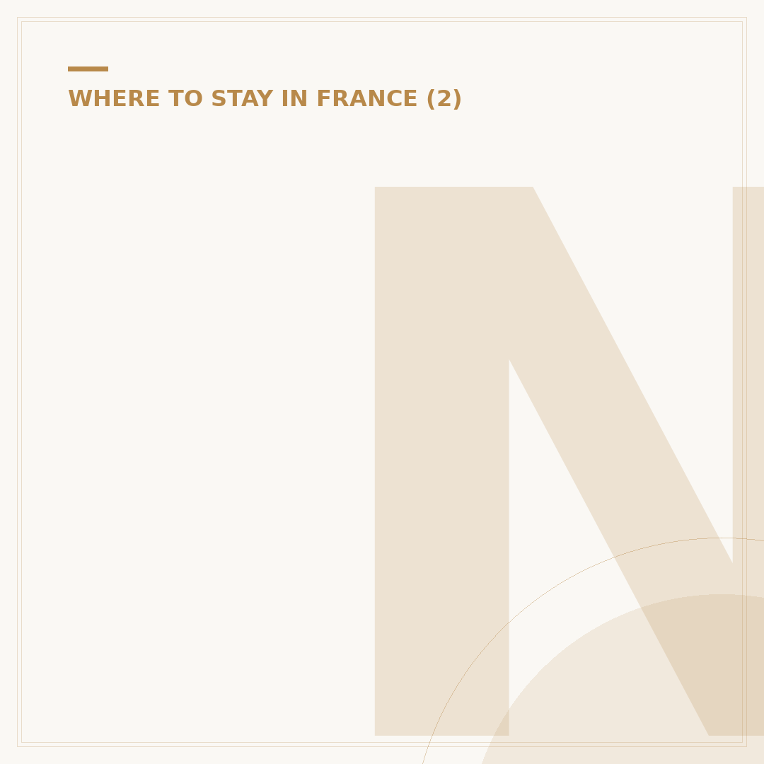 Northern France Accommodation Options: Where to Stay