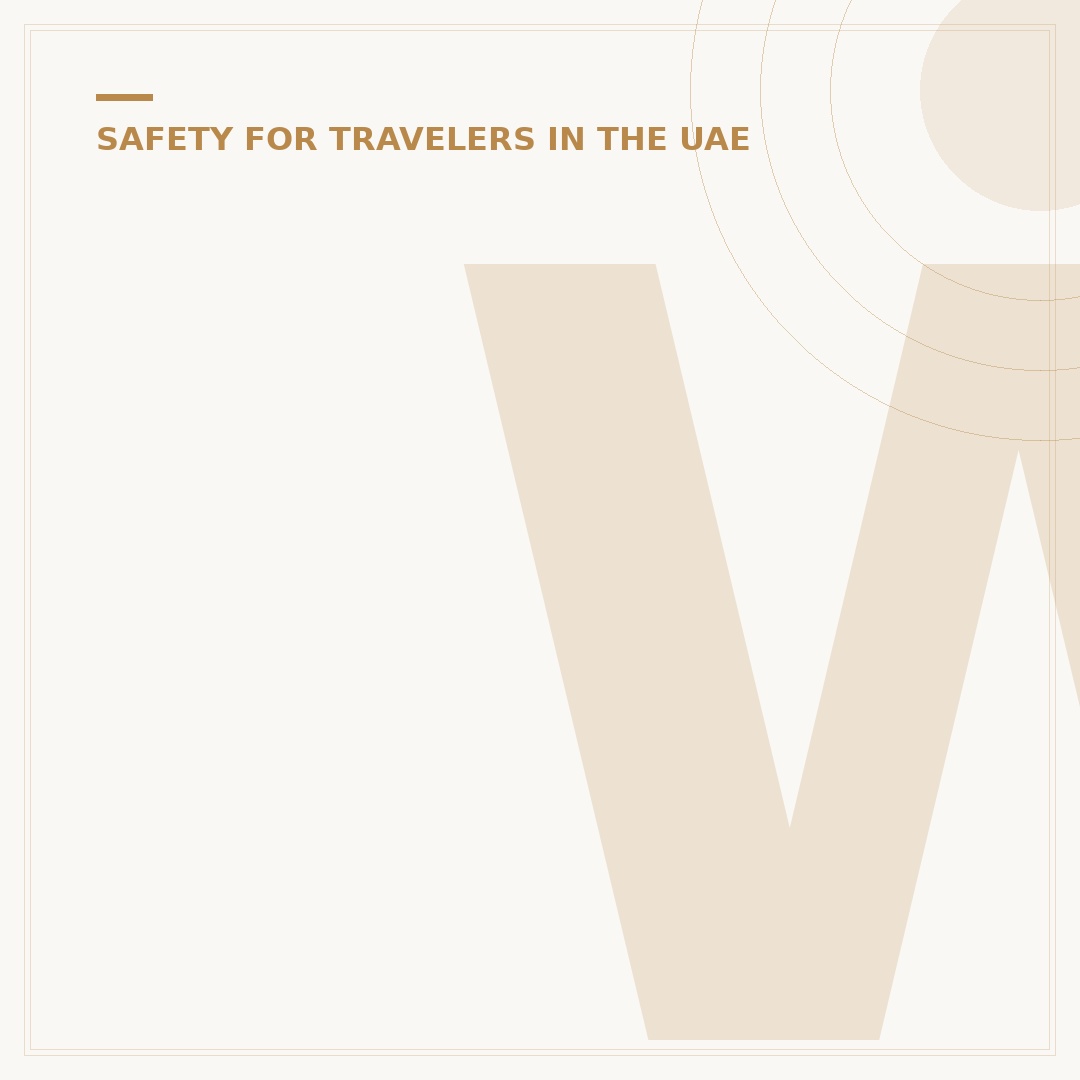 Why Is Dubai So Safe? Reasons for Its Low Crime Rate