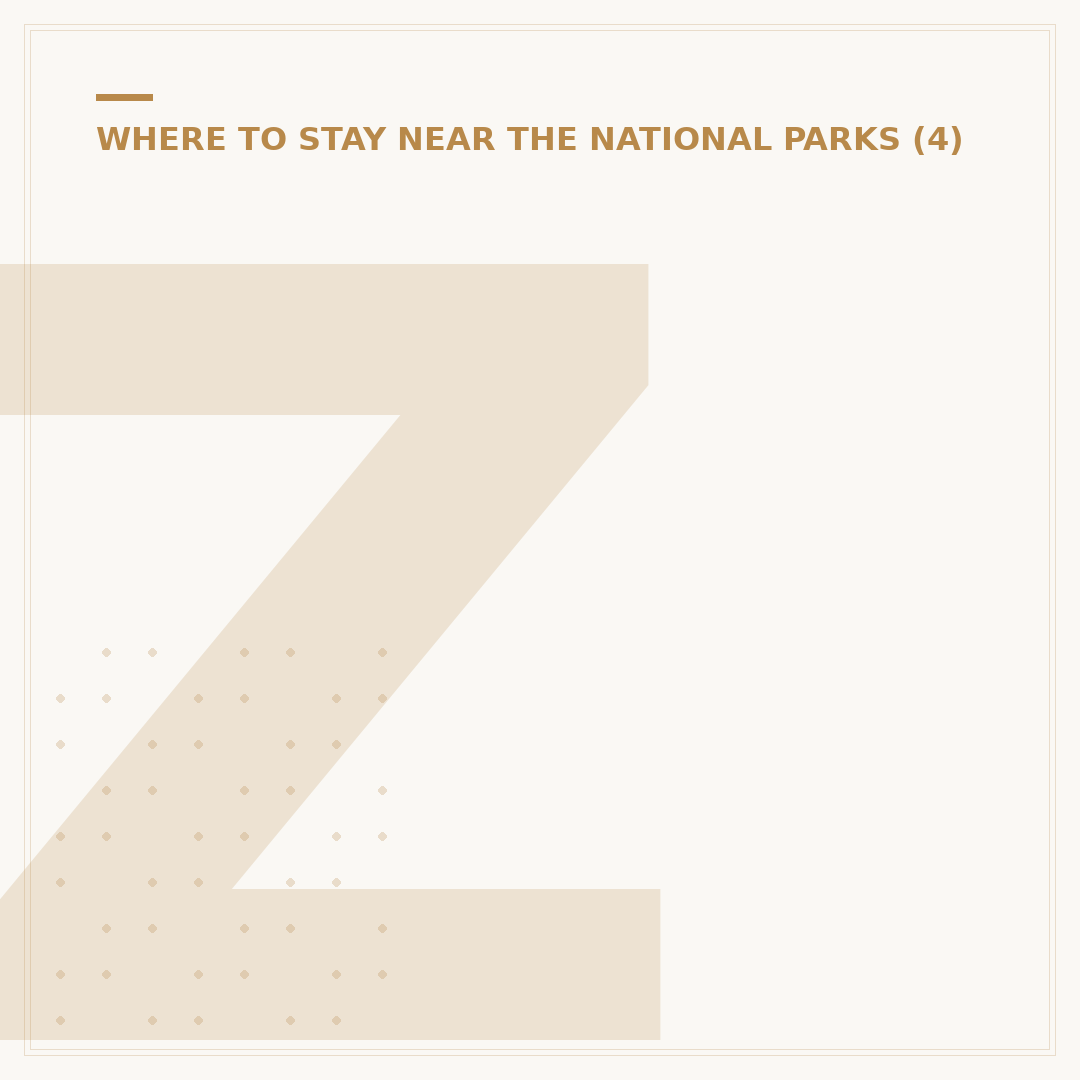 Zion Park Where to Stay: Lodging Options