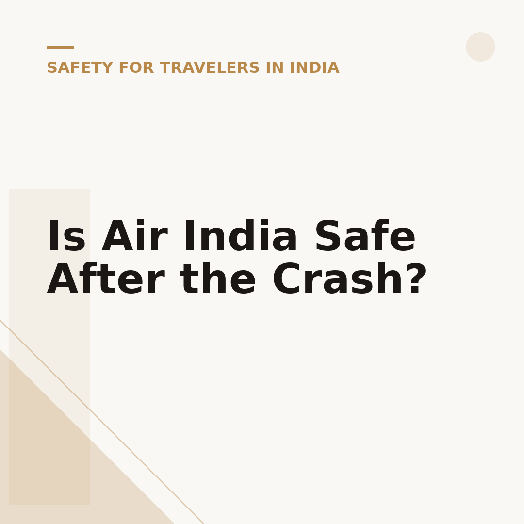 Is Air India Safe After the Crash?