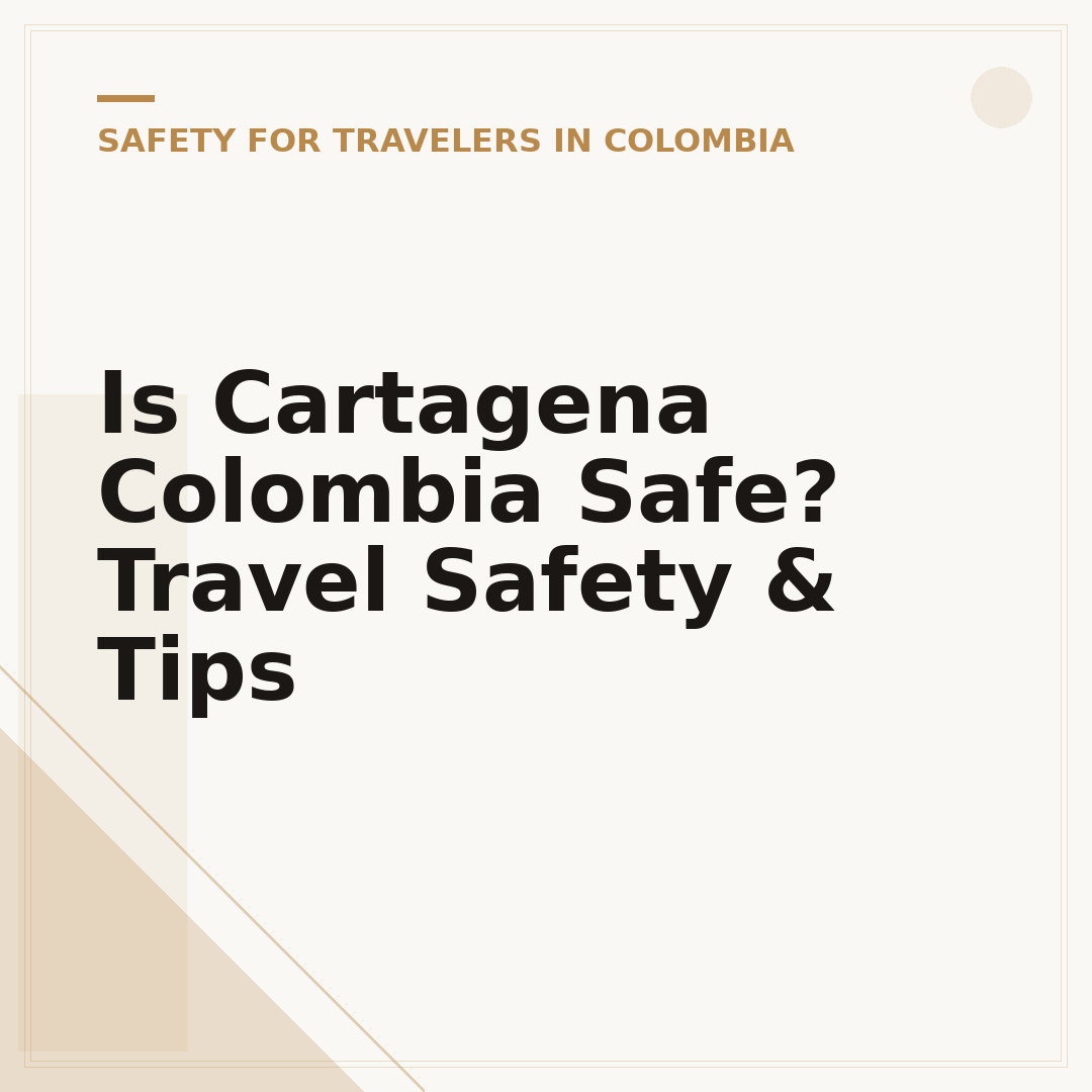 Is Cartagena Colombia Safe? Travel Safety & Tips