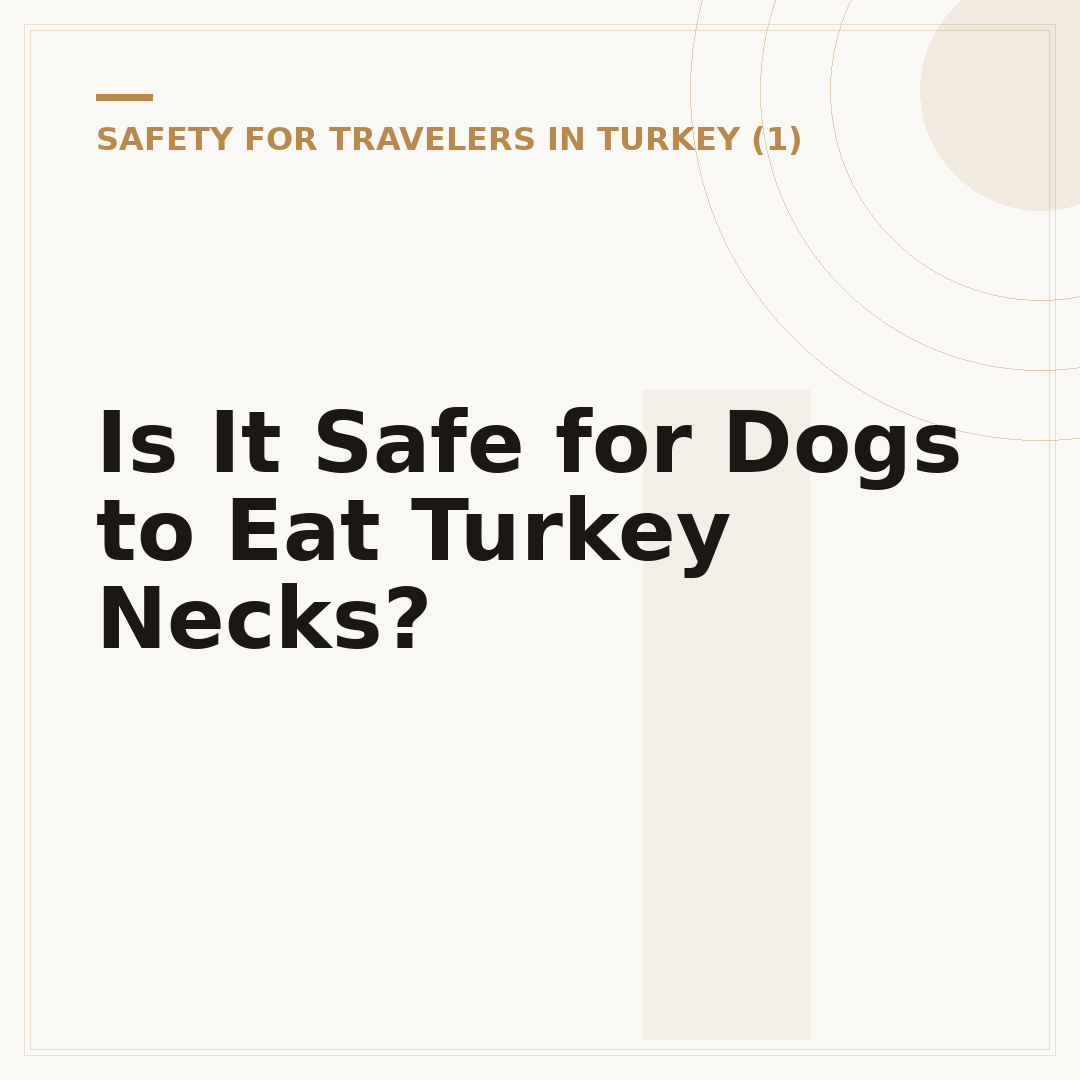 Is It Safe for Dogs to Eat Turkey Necks?