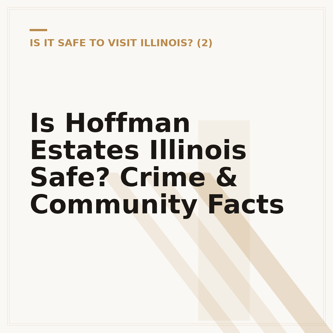Is Hoffman Estates Illinois Safe? Crime & Community Facts