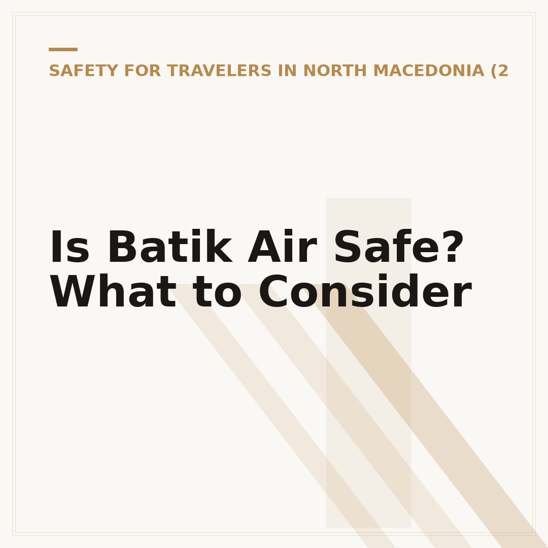 Is Batik Air Safe? What to Consider