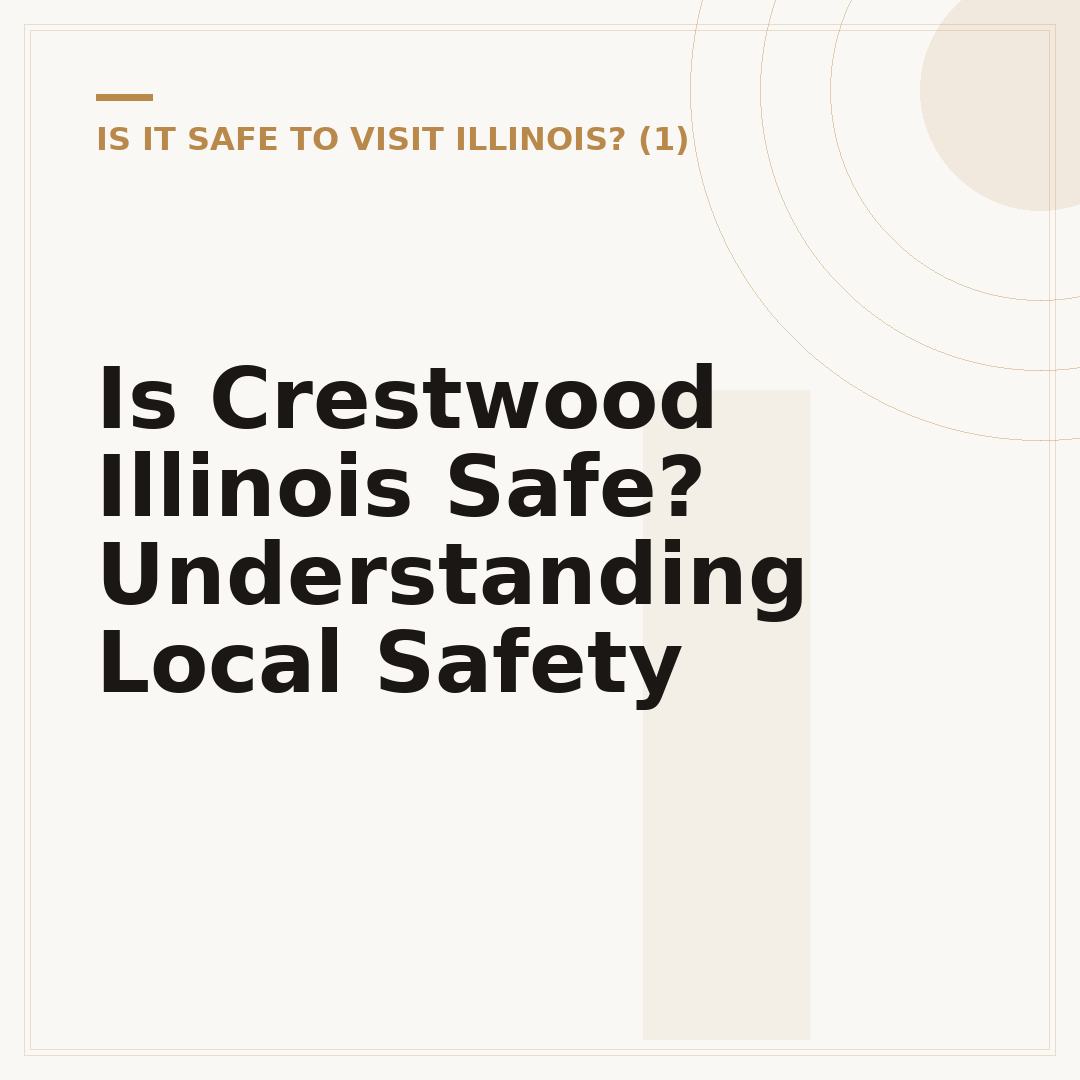 Is Crestwood Illinois Safe? Understanding Local Safety