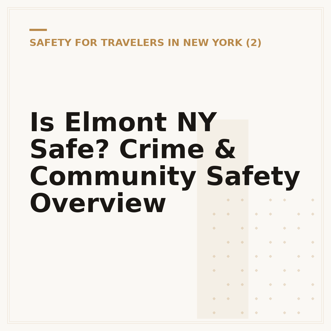 Is Elmont NY Safe? Crime & Community Safety Overview