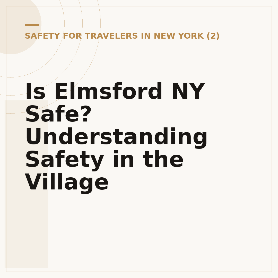 Is Elmsford NY Safe? Understanding Safety in the Village