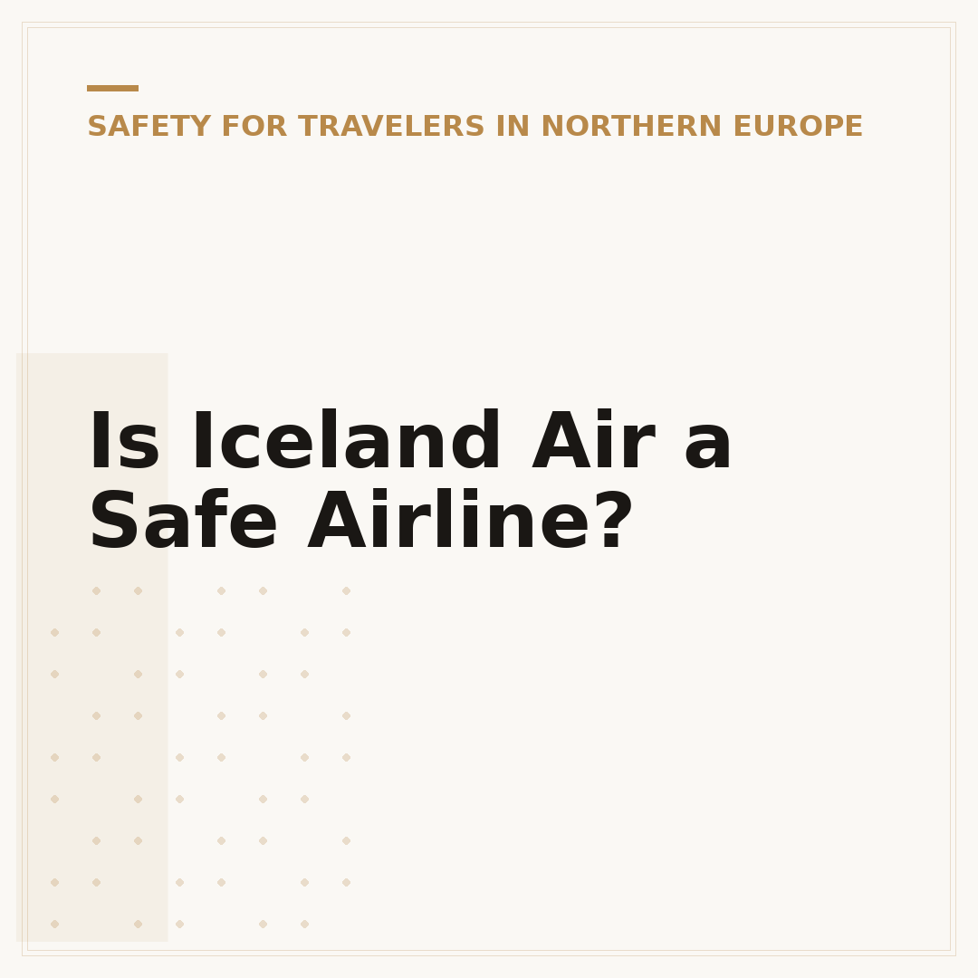 Is Iceland Air a Safe Airline?