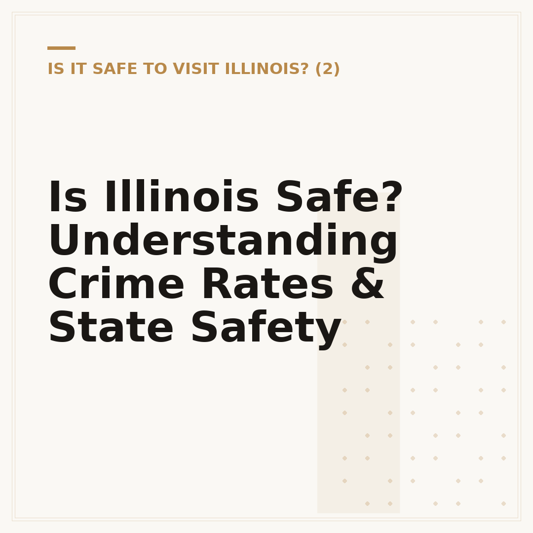 Is Illinois Safe? Understanding Crime Rates & State Safety