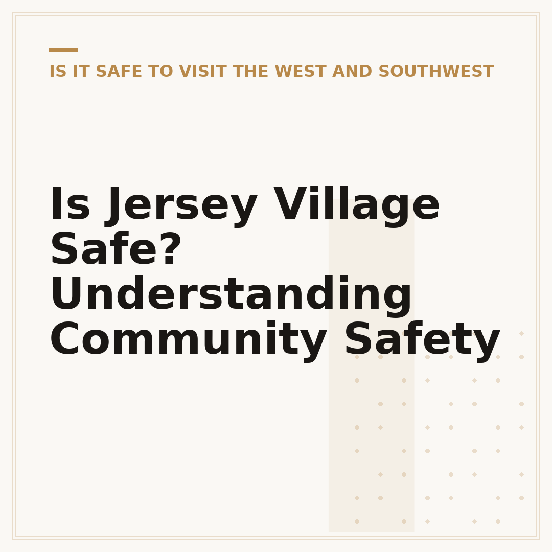 Is Jersey Village Safe? Understanding Community Safety