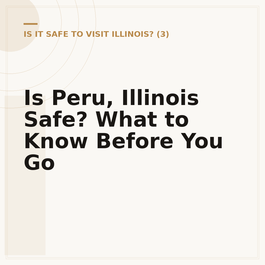Is Peru, Illinois Safe? What to Know Before You Go