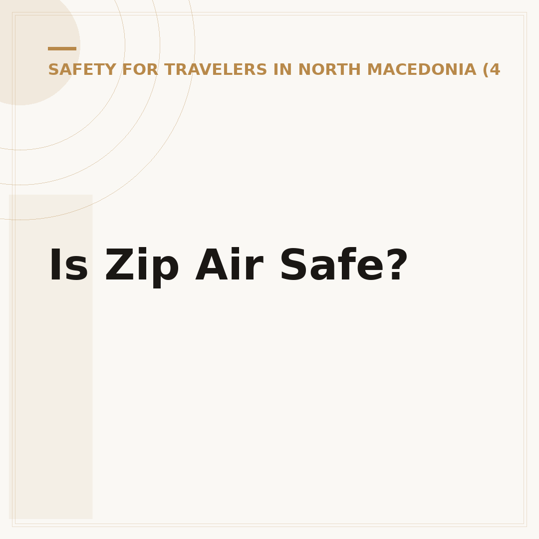 Is Zip Air Safe?