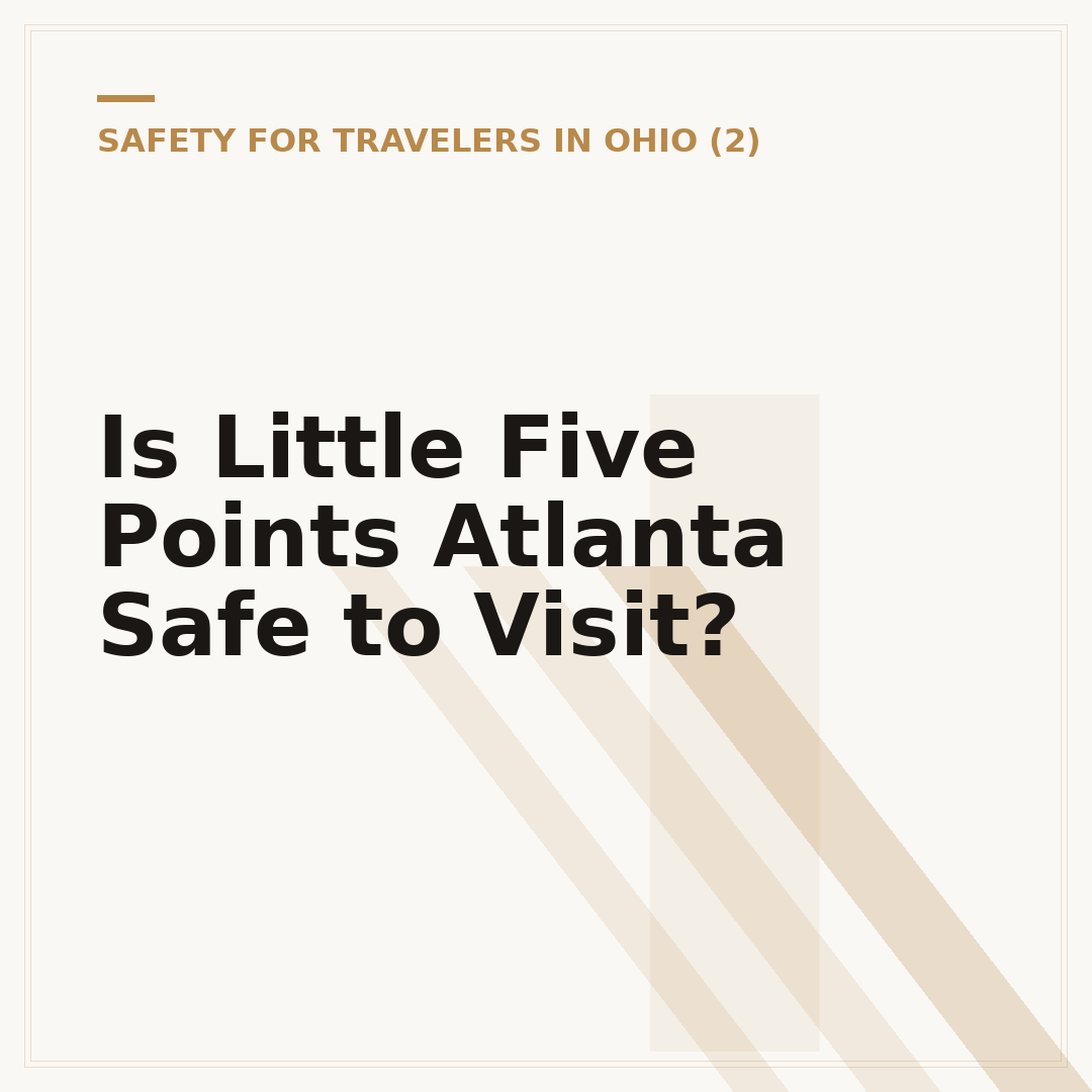 Is Little Five Points Atlanta Safe to Visit?
