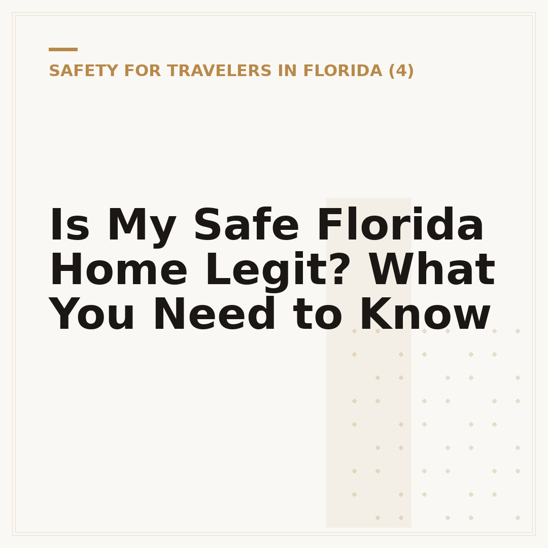 Is My Safe Florida Home Legit? What You Need to Know