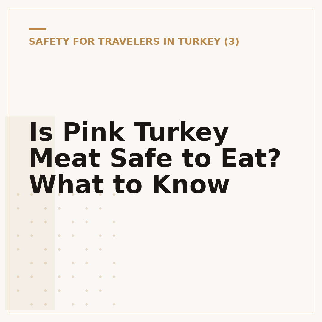 Is Pink Turkey Meat Safe to Eat? What to Know