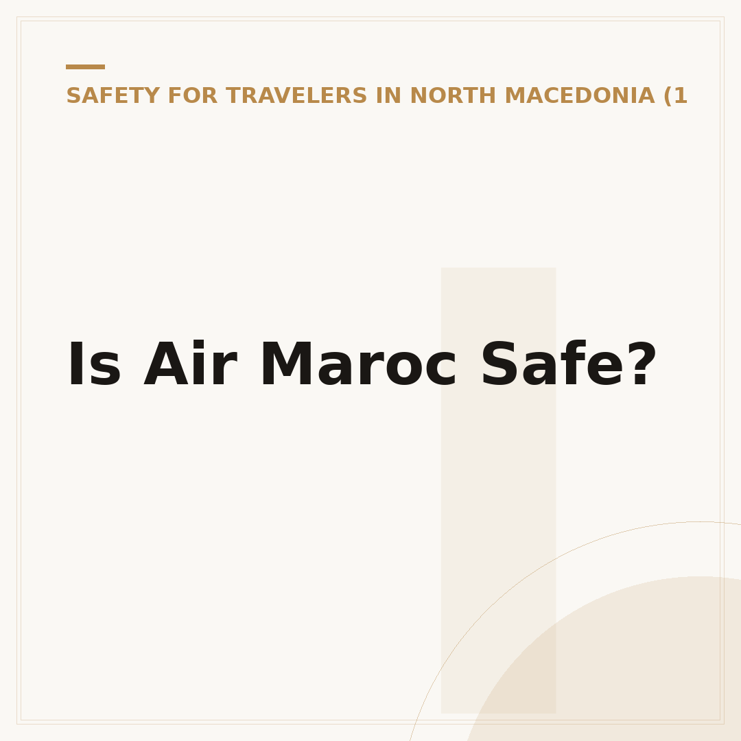 Is Air Maroc Safe?