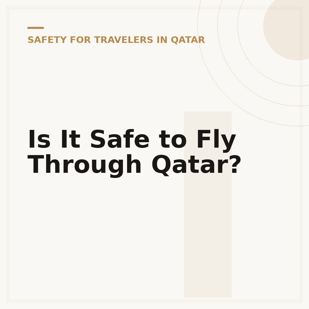 Is It Safe to Fly Through Qatar?