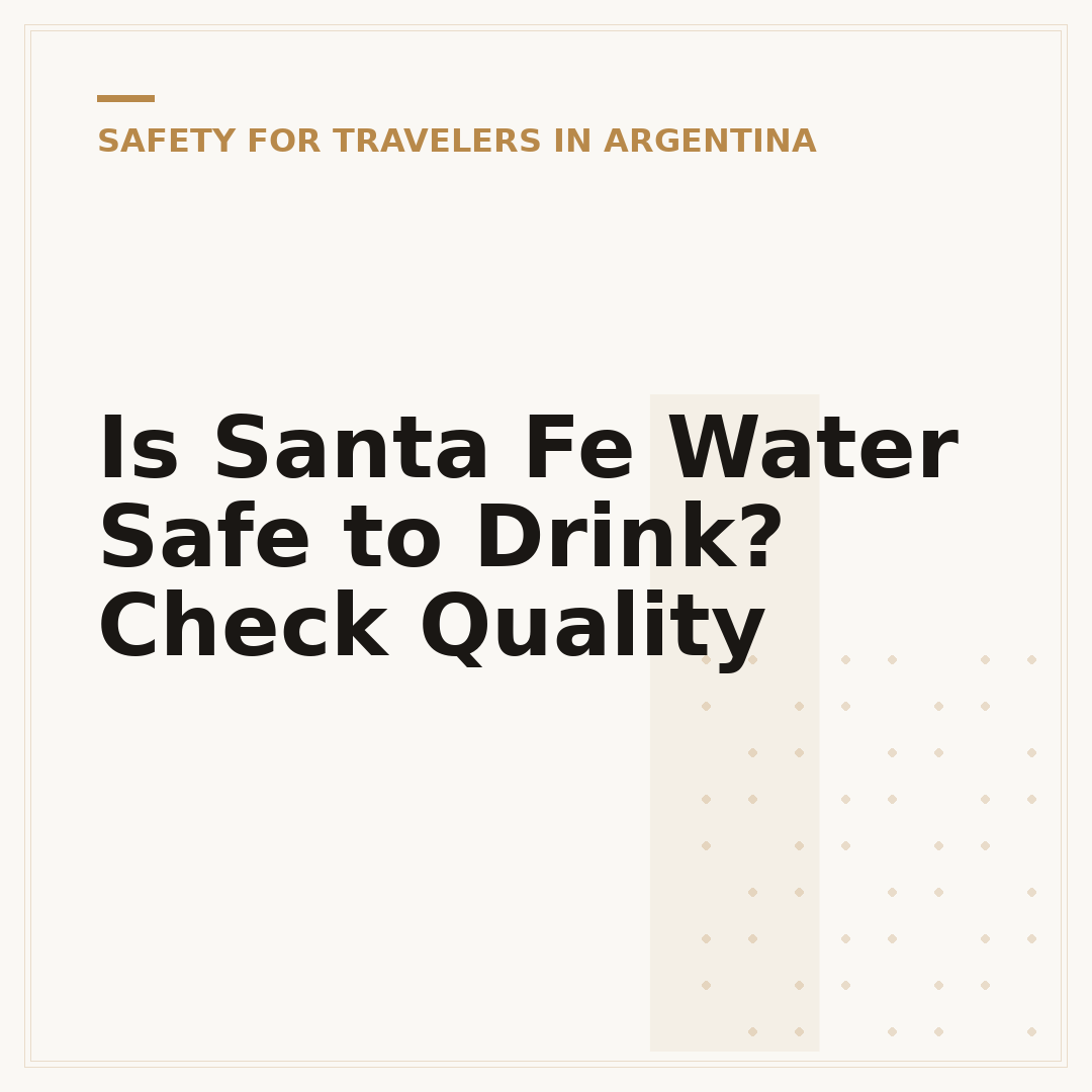 Is Santa Fe Water Safe to Drink? Check Quality