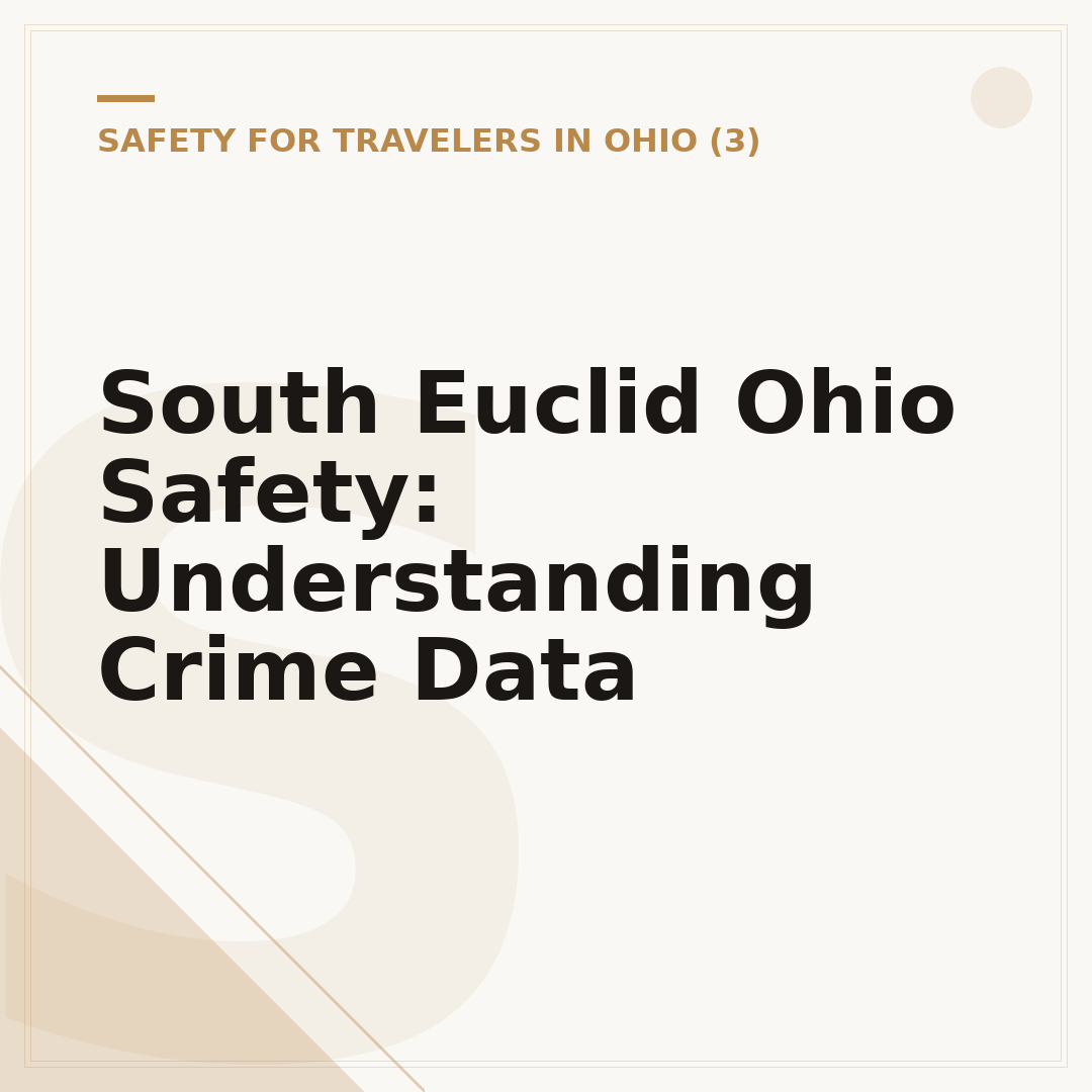 South Euclid Ohio Safety: Understanding Crime Data