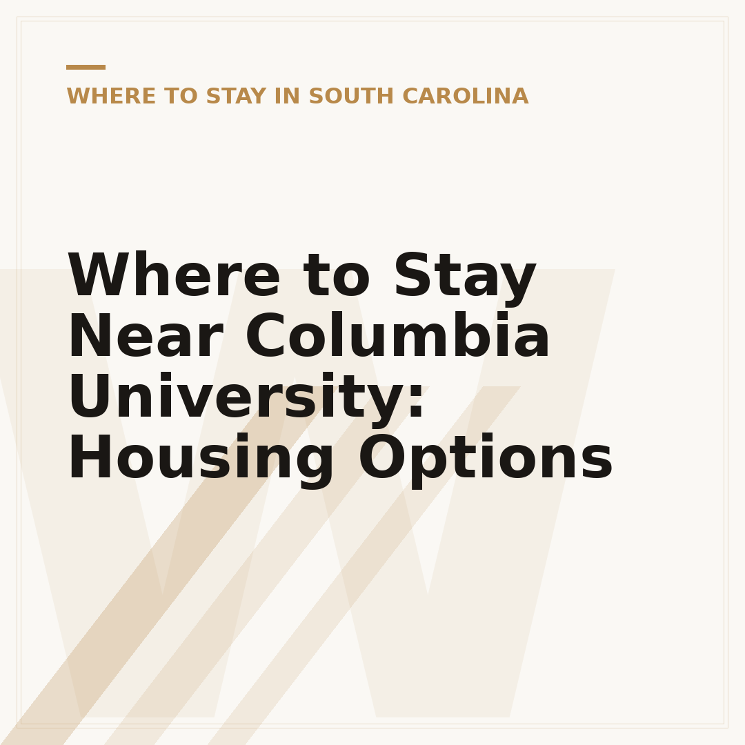 Where to Stay Near Columbia University: Housing Options