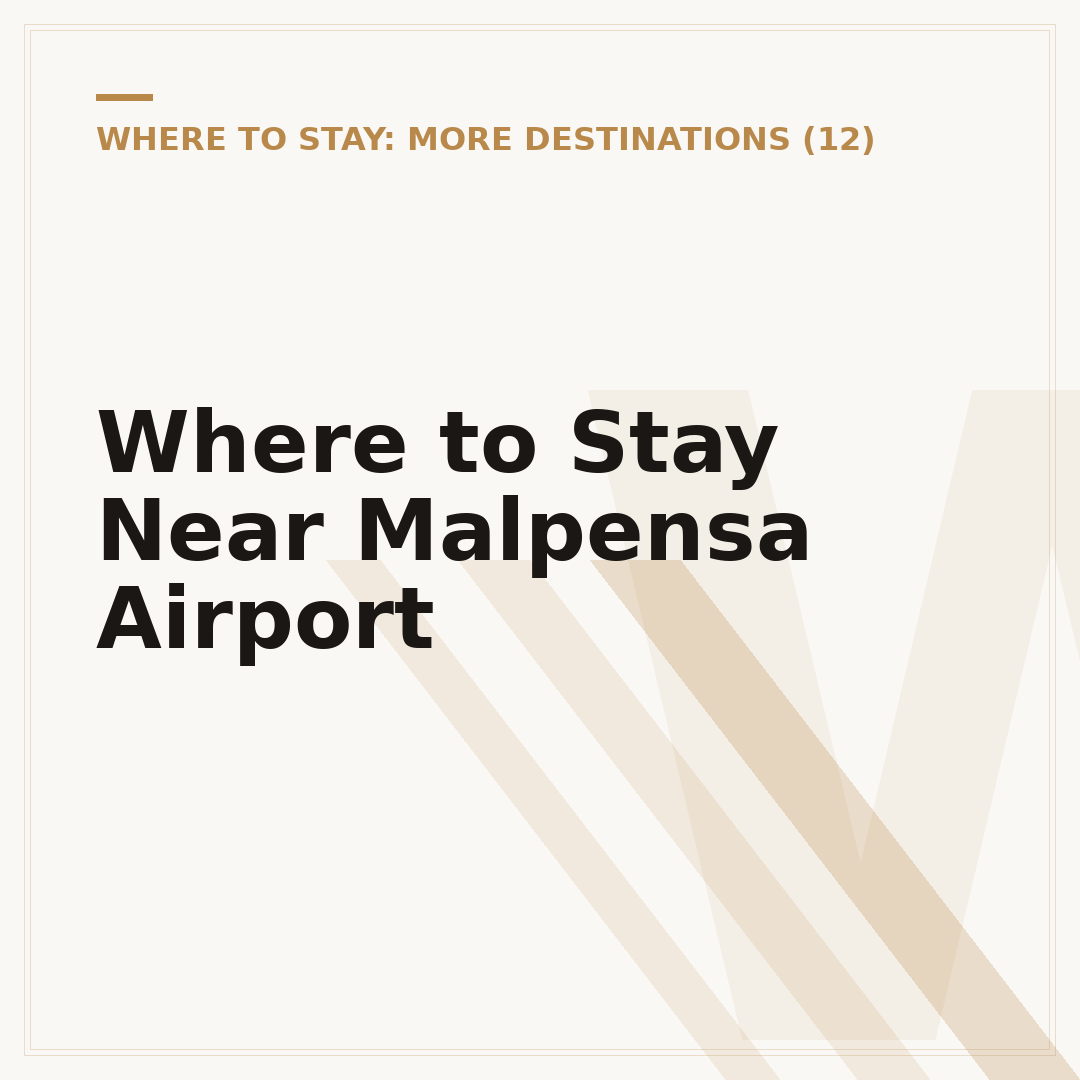 Where to Stay Near Malpensa Airport