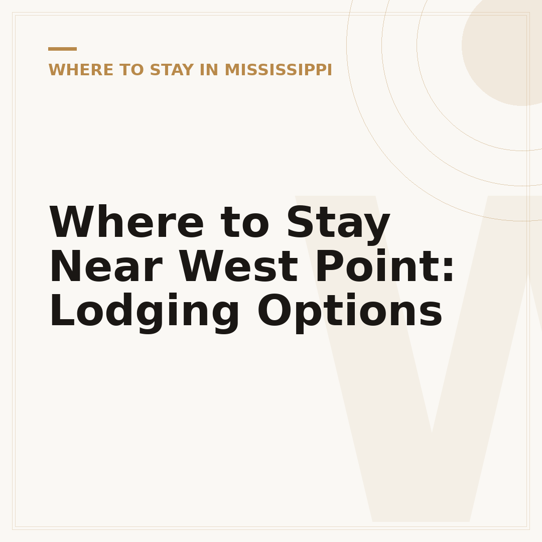 Where to Stay Near West Point: Lodging Options